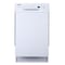 Edgestar 18 Inch Wide 8 Place Setting Energy Star Rated BuiltIn Dishwasher BIDW1802WH - alternate 1